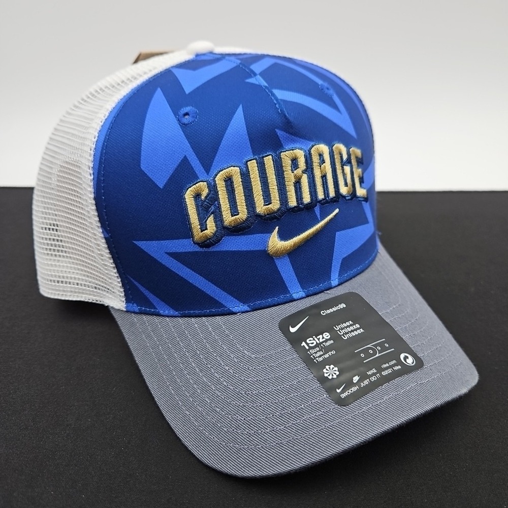 Nike Classic99 North Carolina Courage‎ Print Trucker Hat Cap Snapback NWSL New
